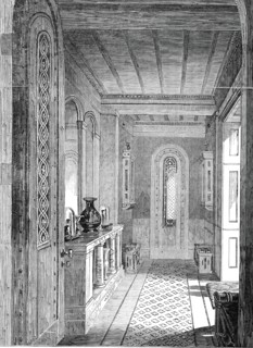 The Vestibule, Lansdown Tower, 1845. Creator: Unknown.