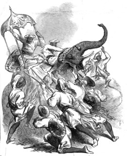 Death of the Wuzeer of Lahore, 1845. Creator: Unknown.