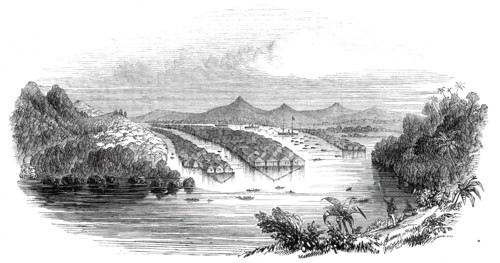 Bruni, or Borneo Proper - from a sketch by a correspondent, 1845. Creator: Unknown.