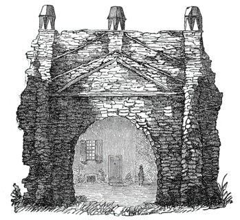 Ethelbert's Gate, Kent, 1844. Creator: Unknown.