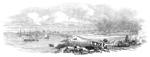 Calcutta - Arrival of the new Governor-General, 1844. Creator: Unknown.