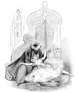Mademoiselle Dumilatre, in the new ballet of "The Corsair", at Drury Lane Theatre, 1844. Creator: Unknown.