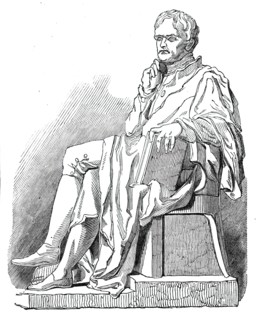 Statue of the late Dr. Dalton, 1844. Creator: Unknown.