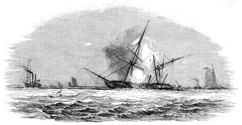 The Explosion, 1844. Creator: Unknown.