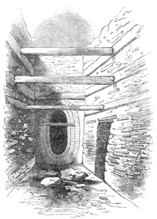 Roman Wall, Bread-Street-Hill, 1844. Creator: Unknown.