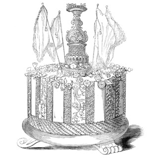 The Burghley Christening Cake, 1844. Creator: Unknown.