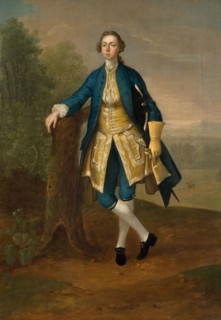 Portrait Of A Man In Blue