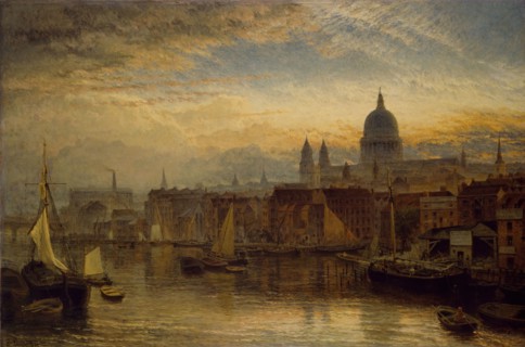 St Paul's from the River Thames