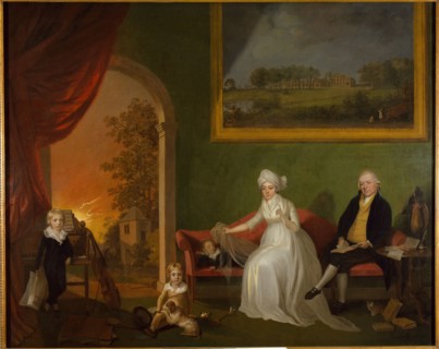 Portrait of Robert Mynors and His Family