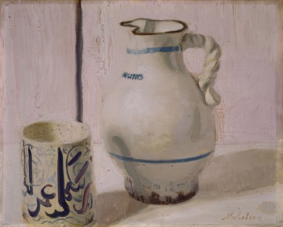 Pink Still Life With Jug