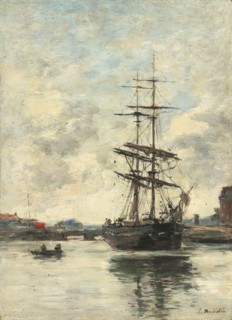 Ship on the Touques