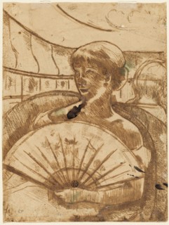 In the Opera Box [verso]