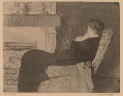Before the Fireplace