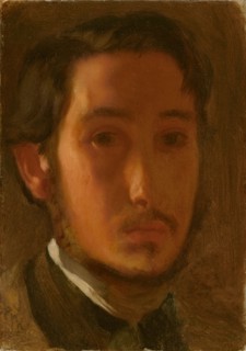 Self-Portrait with White Collar