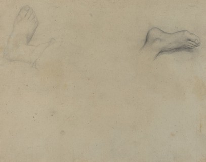 Studies of Feet [verso]