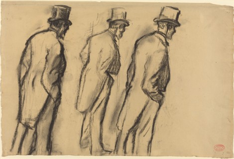 Three Studies of Ludovic Halévy Standing