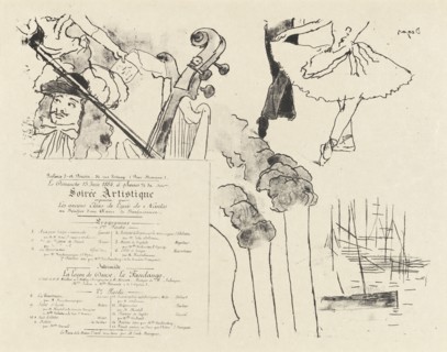 Program for the Soiree Artistique