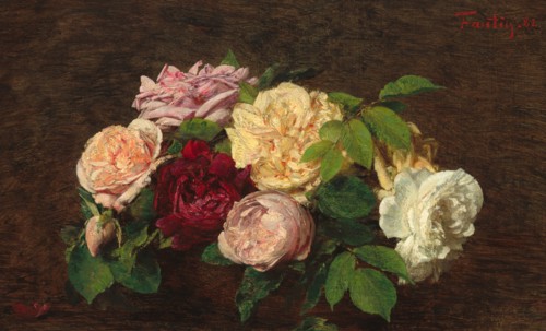 Roses de Nice on a Table