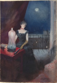 Standing Woman with a Fan