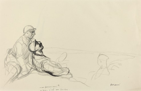 - Un farman? - non, c'est un boche., c. 1914/1919. [A (?) - No, it's a Hun].