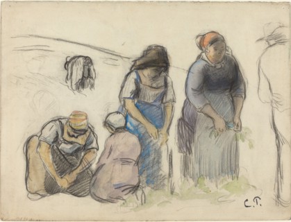 Pea Harvesters [recto]