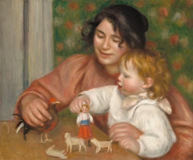 Child with Toys - Gabrielle and the Artist's Son