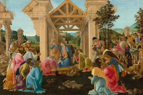 Botticelli, L'Adoration des Mages