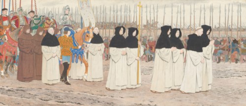 The Maid in Armor on Horseback