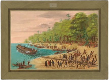 Launching of the Griffin. July 1679