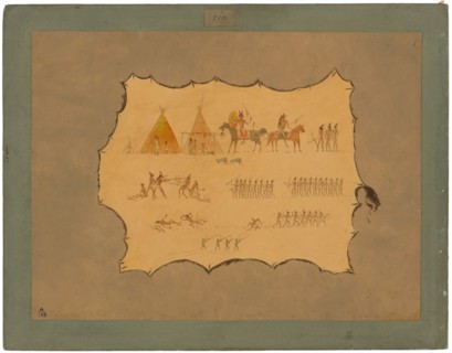 Facsimile of a Cheyenne Robe