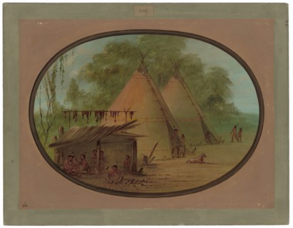 Making Flint Arrowheads - Apachees