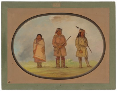 Three Delaware Indians