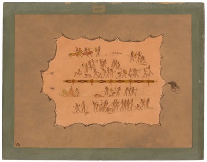 Facsimile of a Sioux Robe