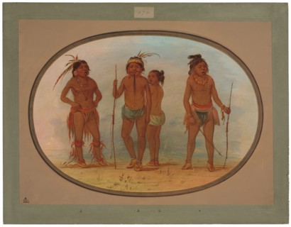 Members of the Botocudo Tribe