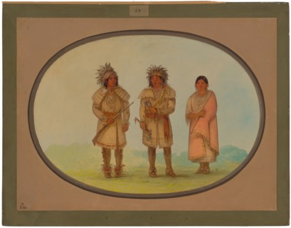 Three Peoria Indians