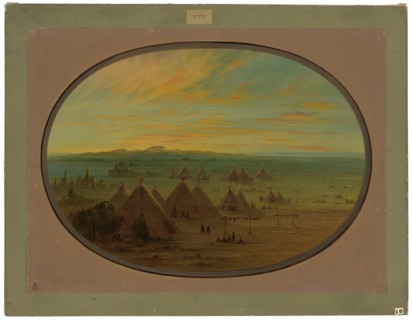 A Crow Village on the Salmon River