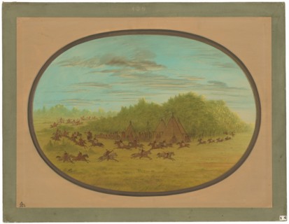 Sham Fight of the Camanchees