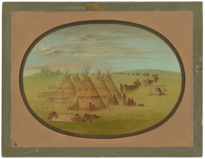 A Little Sioux Village