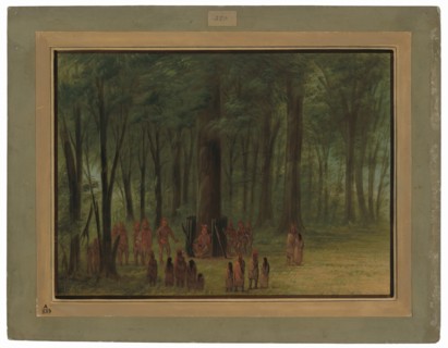 Funeral of Black Hawk - Saukie