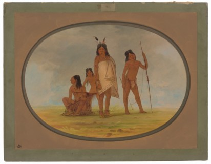 Four Flathead Indians