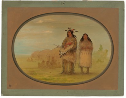 Riccarree Chief and His Wife