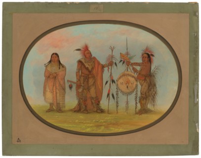 Two Saukie Chiefs and a Woman