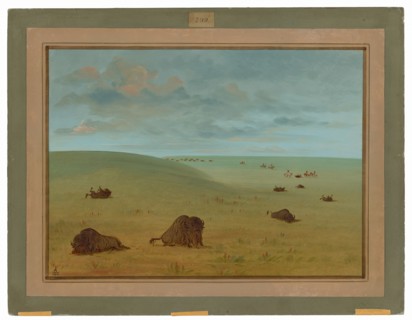 After the Buffalo Chase - Sioux