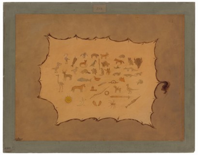 Facsimile of an Ojibbeway Robe