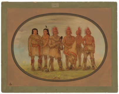 Black Hawk and Five Other Saukie Prisoners