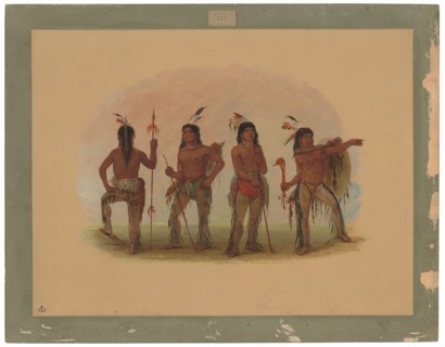 Four Navaho Warriors