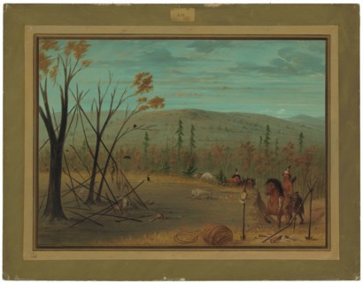 The Cheyenne Brothers Returning from Their Fall Hunt