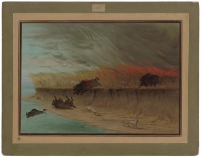 Prairie Meadows Burning