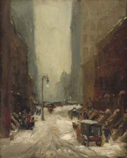 Snow in New York