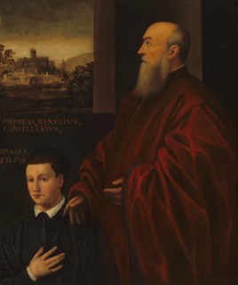 Andrea Renier and His Son Daniele